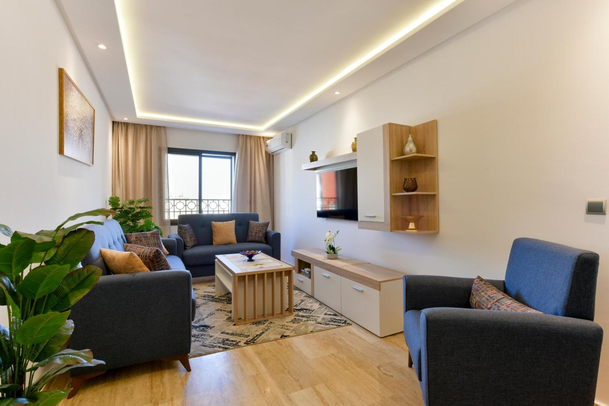 Appartement Charmant & Cozy - Centre Ville De Rabat Exterior photo